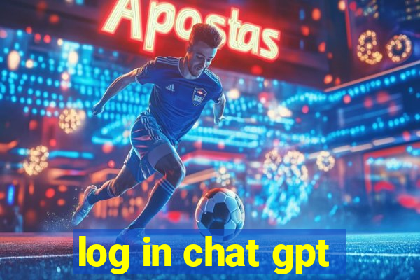 log in chat gpt